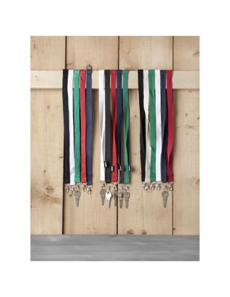 Lanyard de PET reciclado con cierre independiente N09715201