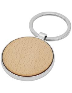 Llavero redondo de madera de haya N17321811