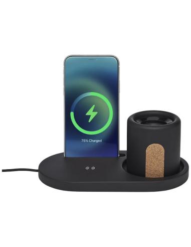 Organizador de escritorio con base de carga inalámbrica de 5 W N09241421