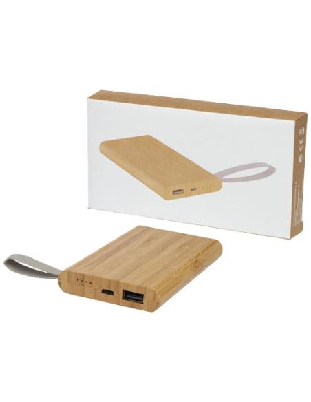 Batería externa de 5000 mAh de bambú N17541421