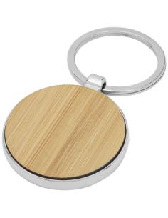 Llavero redondo de bambú N17521811