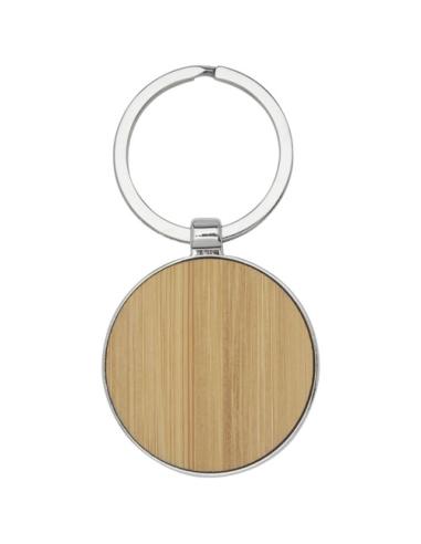 Llavero redondo de bambú N17521811