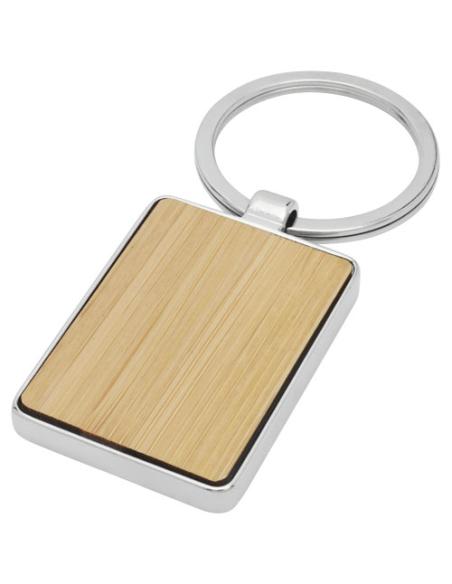 Llavero rectangular de bambú N17621811