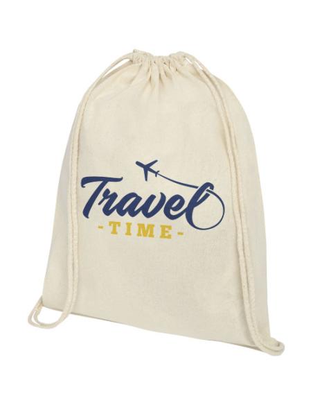 Mochila de cuerdas de algodón de 140 g/m² 5L N60575021