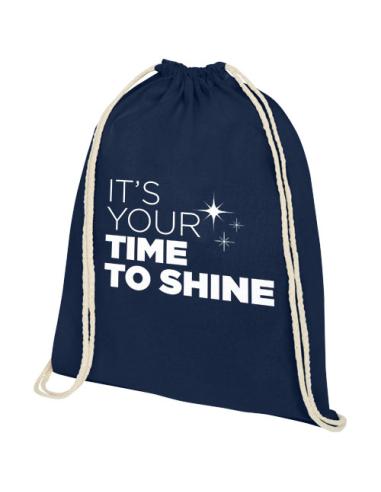 Mochila de cuerdas de algodón de 140 g/m² 5L N55575021