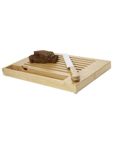Tabla de cortar de bambú con cuchillo N60351311