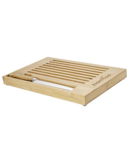 Tabla de cortar de bambú con cuchillo N60351311