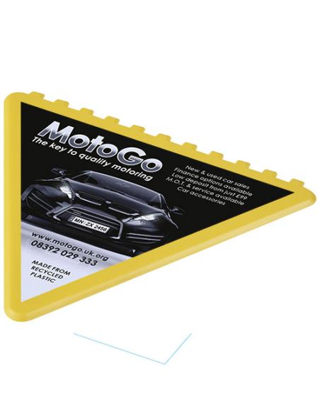 Rascador de hielo de plástico reciclado triangular N11252401
