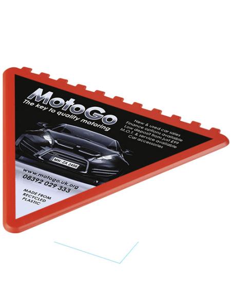 Rascador de hielo de plástico reciclado triangular N12252401