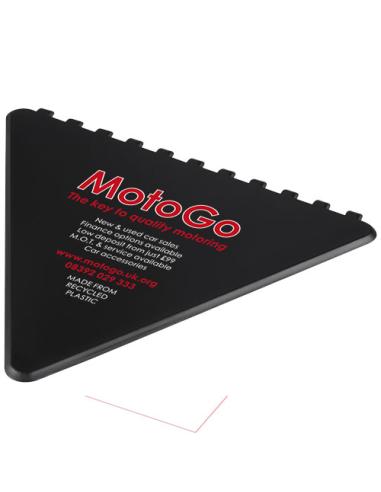 Rascador de hielo de plástico reciclado triangular N09252401