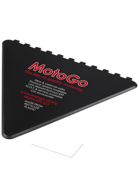 Rascador de hielo de plástico reciclado triangular N09252401