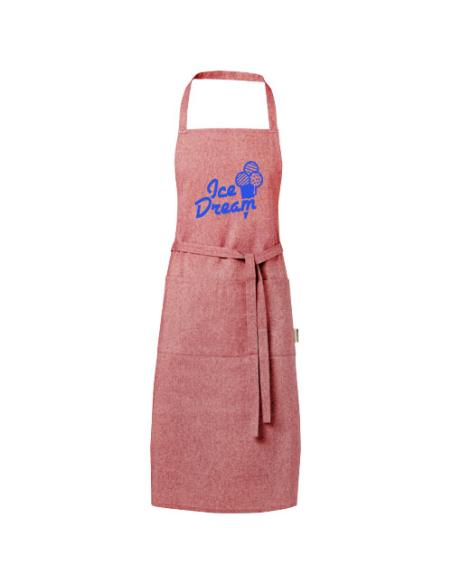 Delantal de algodón reciclado de 200 g/m² N02831311