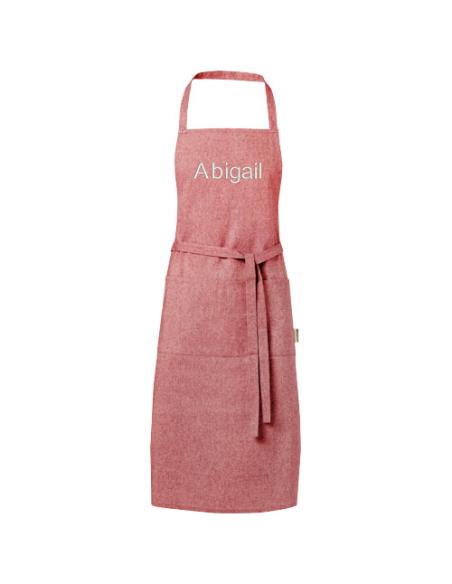 Delantal de algodón reciclado de 200 g/m² N02831311