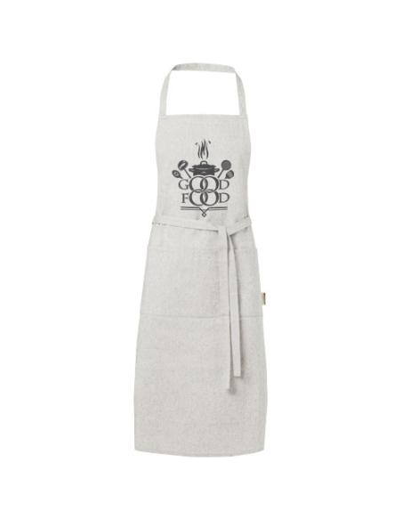 Delantal de algodón reciclado de 200 g/m² N08831311