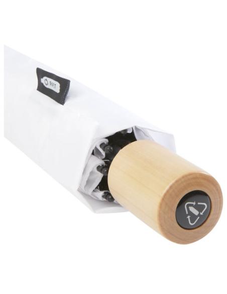 Paraguas plegable de 21" de PET reciclado resistente al viento N10541901