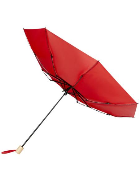 Paraguas plegable de 21" de PET reciclado resistente al viento N12541901