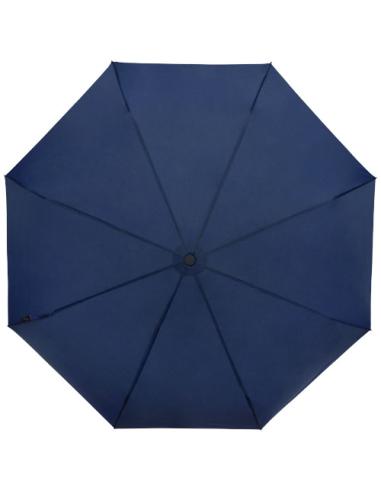 Paraguas plegable de 21" de PET reciclado resistente al viento N55541901