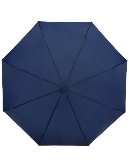 Paraguas plegable de 21" de PET reciclado resistente al viento N55541901