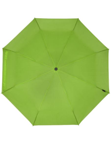 Paraguas plegable de 21" de PET reciclado resistente al viento N36541901