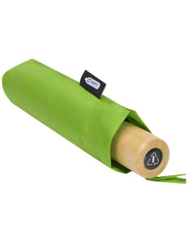 Paraguas plegable de 21" de PET reciclado resistente al viento N36541901