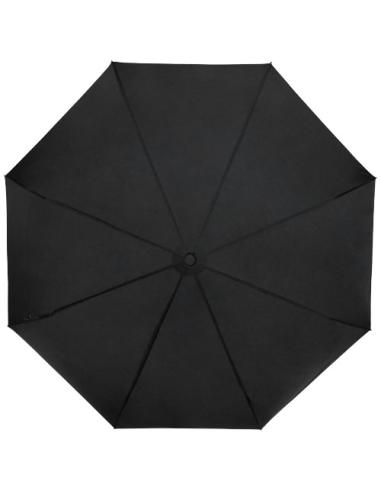 Paraguas plegable de 21" de PET reciclado resistente al viento N09541901