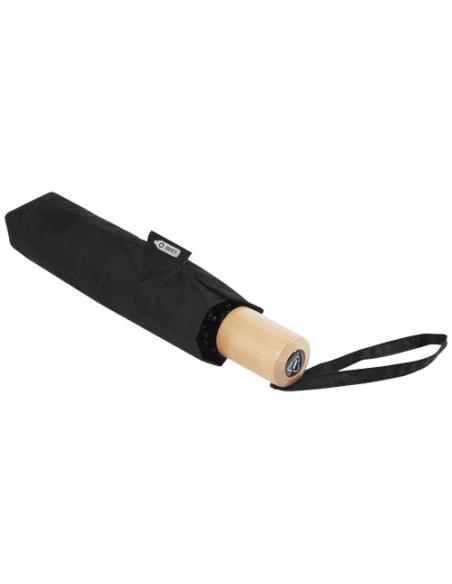 Paraguas plegable de 21" de PET reciclado resistente al viento N09541901