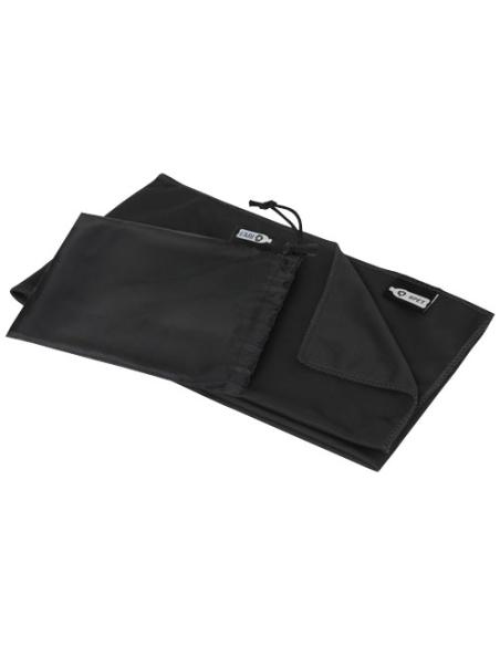 Toalla refrescante deportiva de PET reciclado con bolsa 80 x 30 cm N09100521