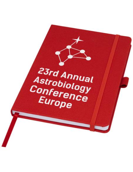 Libreta de papel reciclado A5 con tapa de PET reciclado N12367701