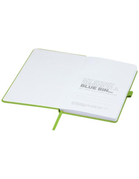 Libreta de papel reciclado A5 con tapa de PET reciclado N36367701