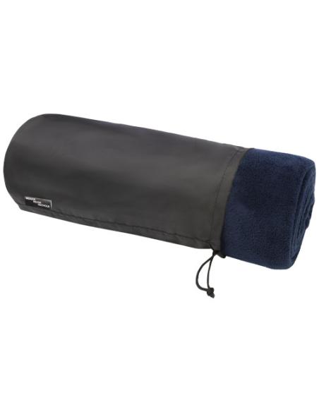 Manta de tejido polar coral de RPET certificada GRS N55191311