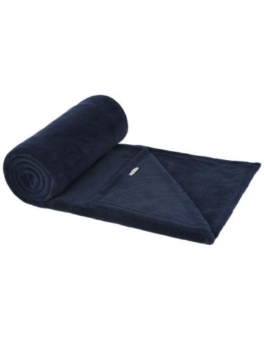 Manta de tejido polar coral de RPET certificada GRS N55191311