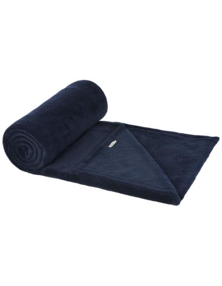 Manta de tejido polar coral de RPET certificada GRS N55191311