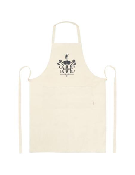 Delantal de algodón orgánico de 200 g/m² N60002311