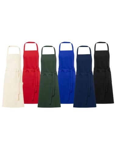 Delantal de algodón orgánico de 200 g/m² N09002311