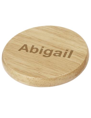 Posavasos de madera con abrebotellas N60102311