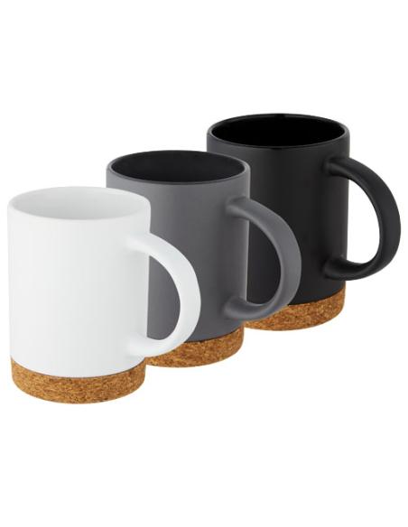 Taza de cerámica de 425 ml con base de corcho N10109001