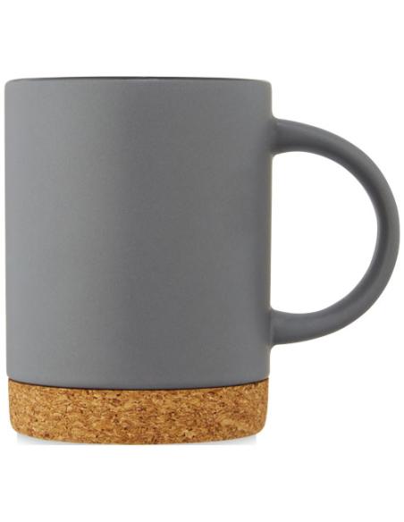 Taza de cerámica de 425 ml con base de corcho N28109001