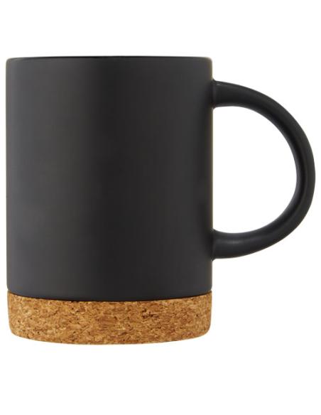 Taza de cerámica de 425 ml con base de corcho N09109001