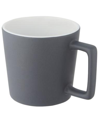 Taza de cerámica de 370 ml con acabado mate N10009001