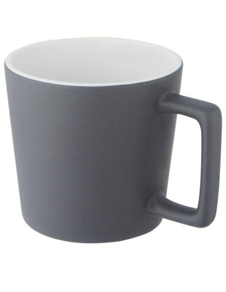 Taza de cerámica de 370 ml con acabado mate N10009001