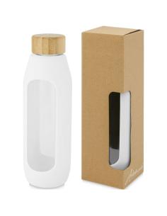 Botella de vidrio borosilicato con agarre de silicona de 600 ml N10666001