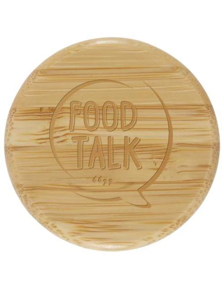 Botella de vidrio borosilicato con agarre de silicona de 600 ml N10666001