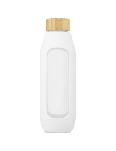 Botella de vidrio borosilicato con agarre de silicona de 600 ml N10666001
