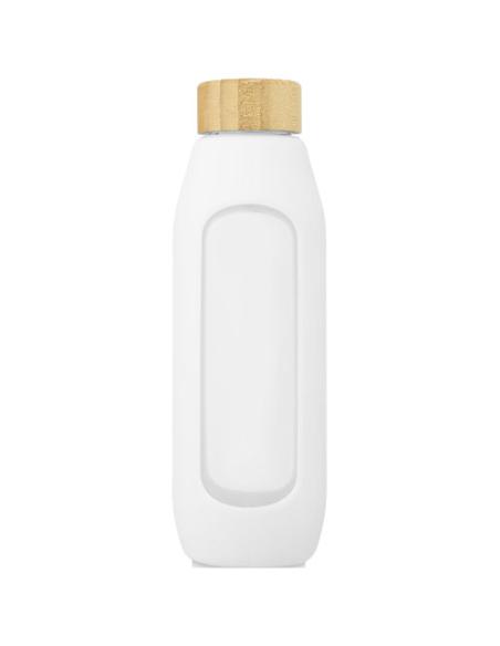 Botella de vidrio borosilicato con agarre de silicona de 600 ml N10666001