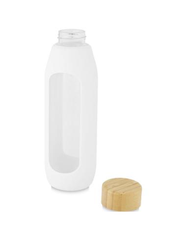 Botella de vidrio borosilicato con agarre de silicona de 600 ml N10666001