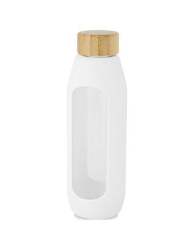 Botella de vidrio borosilicato con agarre de silicona de 600 ml N10666001
