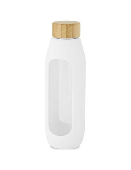Botella de vidrio borosilicato con agarre de silicona de 600 ml N10666001