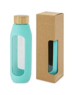 Botella de vidrio borosilicato con agarre de silicona de 600 ml N10666001
