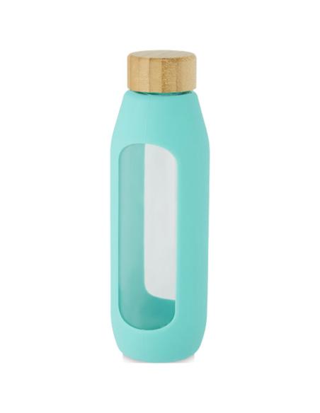 Botella de vidrio borosilicato con agarre de silicona de 600 ml N26666001