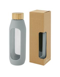 Botella de vidrio borosilicato con agarre de silicona de 600 ml N10666001